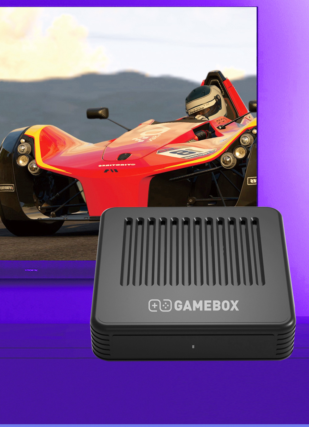 GAMEBOX G11 128GB Retro Game Console Android TV Box with 40000+ Classic Games 50+ Emulator Console for PS with 2 Gamepad