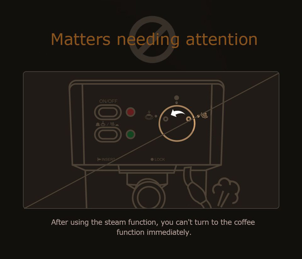 HiBREW H10 1050W Coffee Maker, 20 Bar Semi-Auto Coffee Machine, ESE Pod/Ground Coffee Espresso Maker, 1.5L Capacity