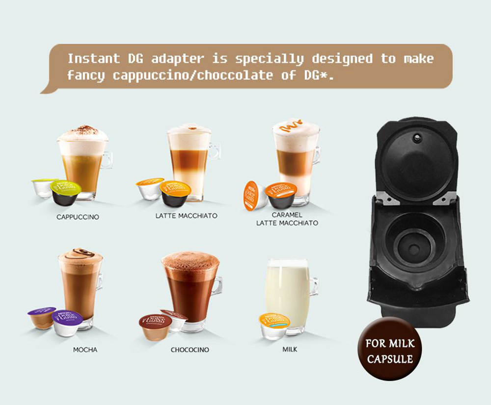 HiBREW H2A 1450W Espresso Coffee Machine, 19 Bar Extraction, Hot/Cold 4-in-1 Multiple Capsule Coffee Maker - Black