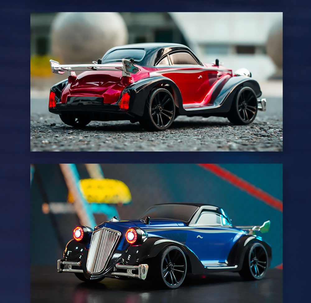 JJRC Q117 E 1:16 2.4G 4WD 35KM/H Drift Car Full Proportional Control with Angle Head Light - Red