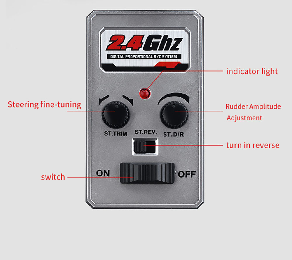 JJRC Q117 F 1:16 2.4G 4WD 35KM/H Drift Car Full Proportional Control with Angle Head Light - Red