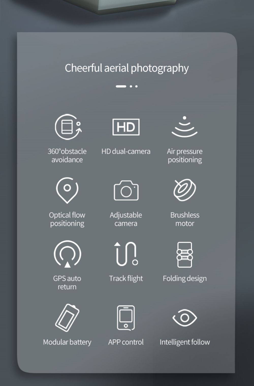 JJRC X23 RC Drone 360 Obstacle Avoidance 5G GPS Positioning 4K Dual Camera - Version A Back Plug-in Design