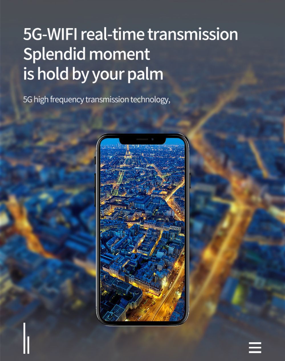 JJRC X23 RC Drone 360 Obstacle Avoidance 5G GPS Positioning 4K Dual Camera - Version A Back Plug-in Design