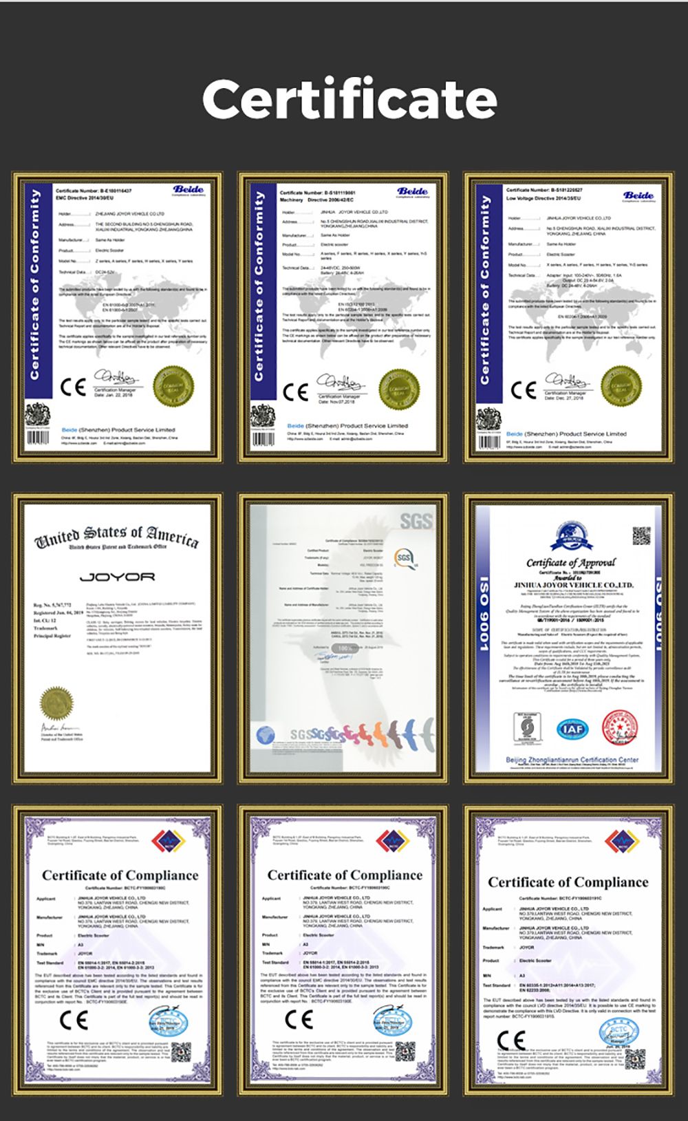 JOYOR A3 Folding Electric Scooter 350W 36V 7.8Ah 25km/h Top Speed 25KM Max Mileage City E-Scooter - Blue 18 JOYOR A3 Folding Electric Scooter 350W 36V 7.8Ah 25km/h Top Speed 25KM Max Mileage City E-Scooter - Blue