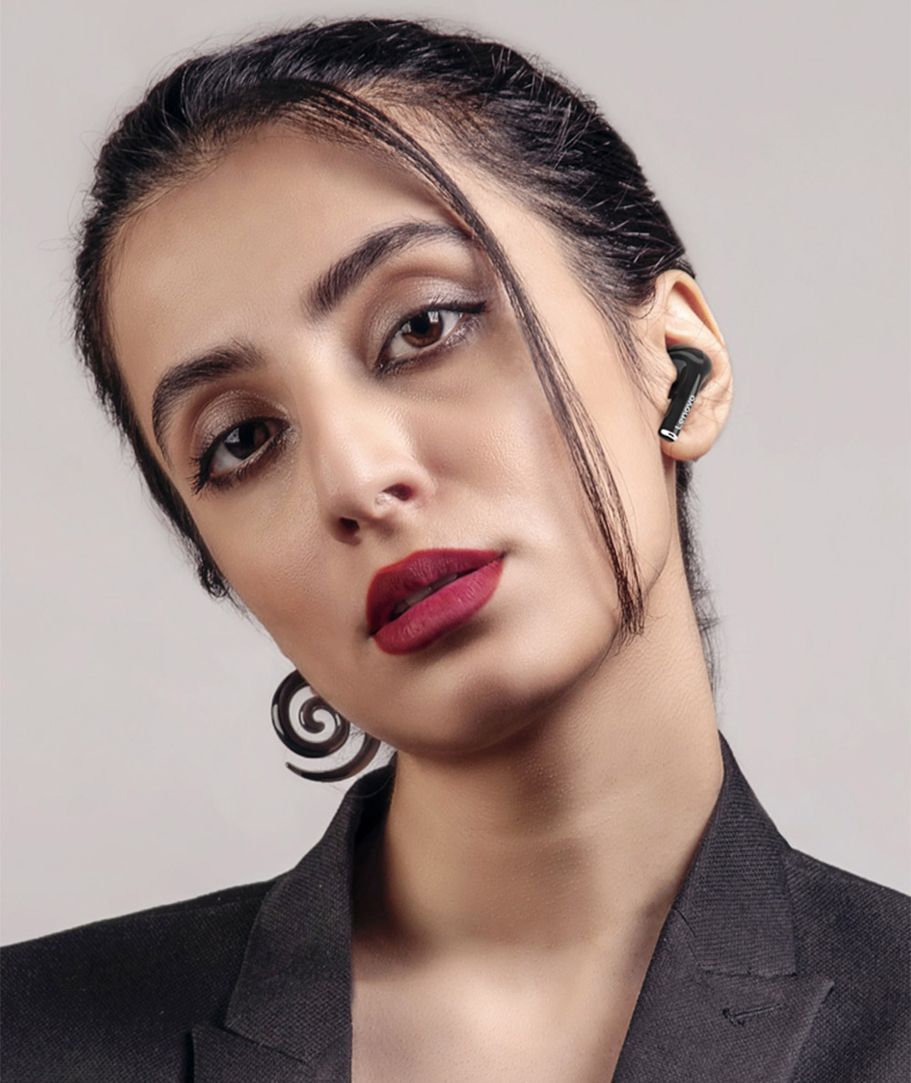 Lenovo Thinkplus LP80 Pro TWS Earphones Wireless Bluetooth Headphones Dynamic Low Latency Gaming Sports Earbuds - White