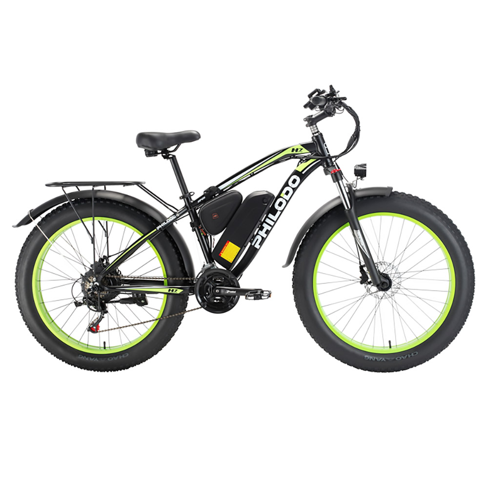 PHILODO H7 2.0 All Terrain Fat Bike 26 Inch 48V 13Ah Removable Battery 1000W High-speed Motor 50km/h 21 Speed Gear