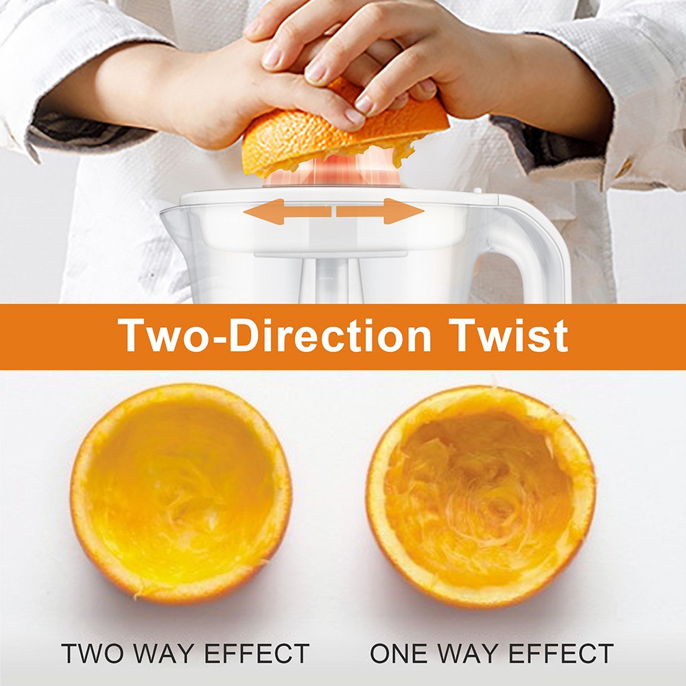 Sonifer SF5514 25W Electric Juicer Machine, 1L Hand Press Citrus Juicer Maker Extractor Lemon Pomegranate Fruit Squeezer