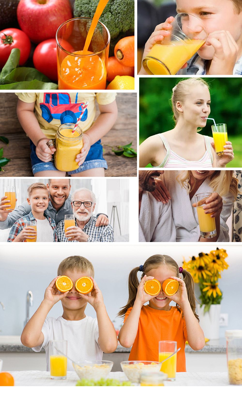 Sonifer SF5517 30W Electric Juicer Machine, Hand Press Citrus Juicer Maker Extractor, Lemon Orange Fruit Squeezer