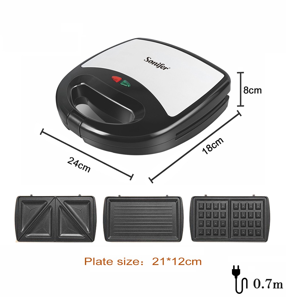 Sonifer SF6050 800W Electric Waffle Maker