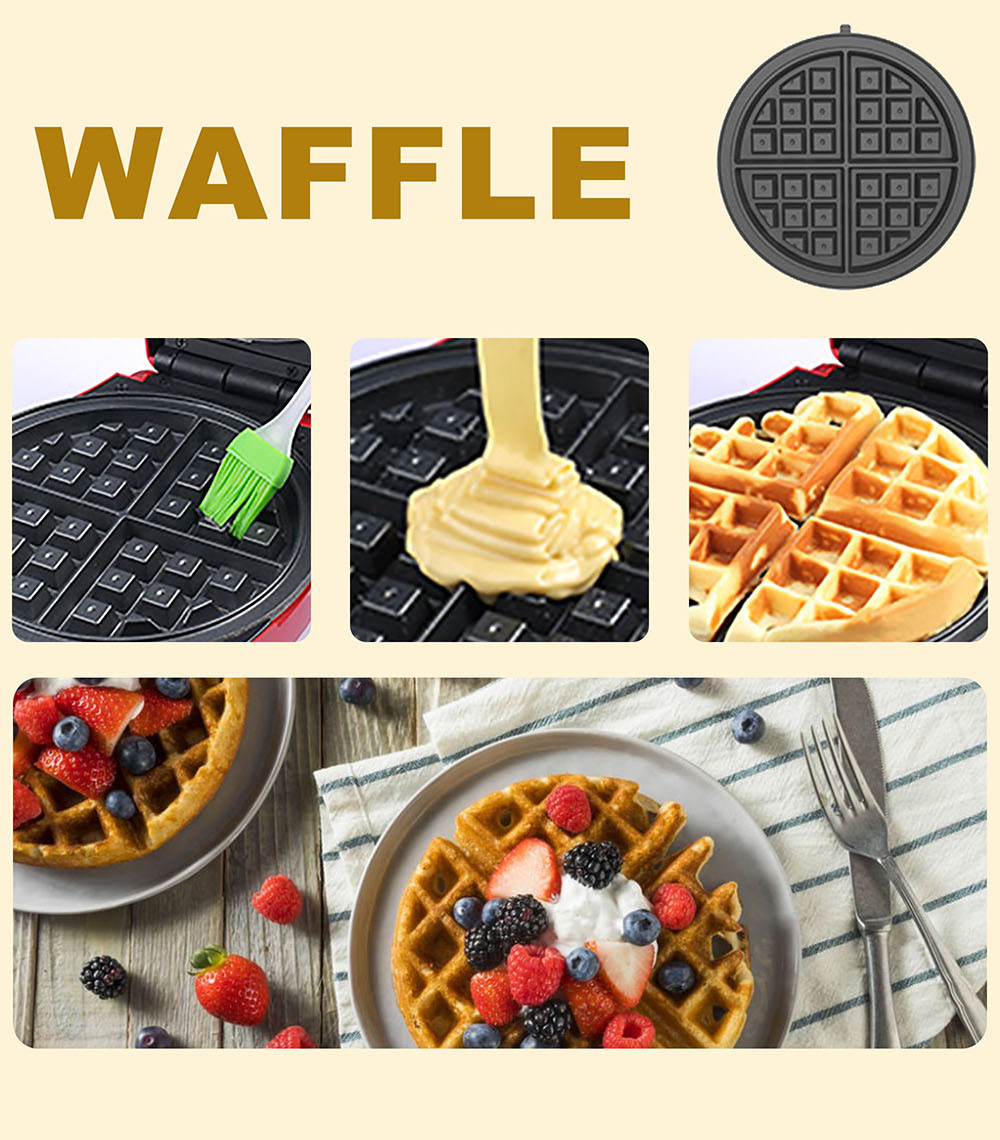 Sonifer SF6083 1000W Electric Waffle Maker