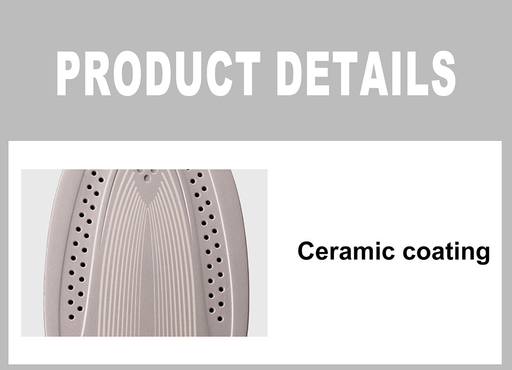 Sonifer SF9025 2400W Clothes Steam Iron with LCD Display, Household Fabric Electric Iron, 11 Selectable Ironing Programs