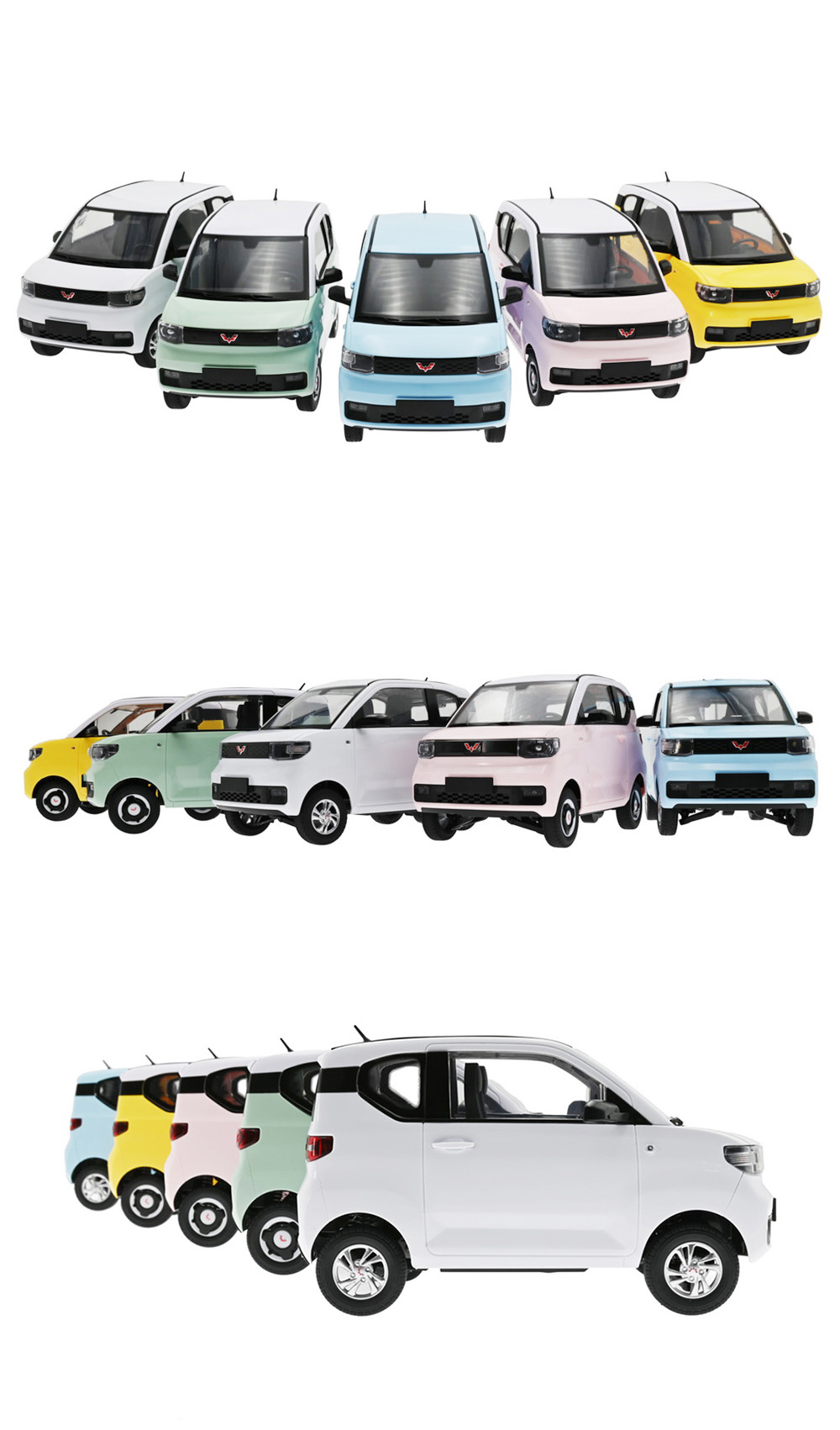 WPL D32 D22 1/16 2.4G Mini RC Car 4CH Off-Road Remote Control Drift High Speed Car With Led Lights - Blue