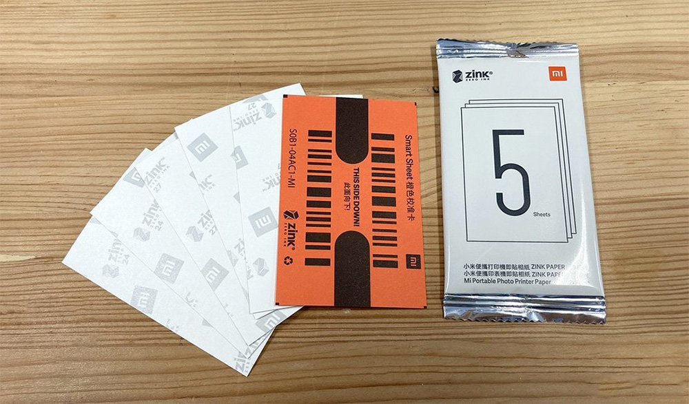 XIAOMI Pocket Photo Printer 3 Inch 300dpi ZINK Non-ink Technology Portable Picture Printer APP Bluetooth Connection - White