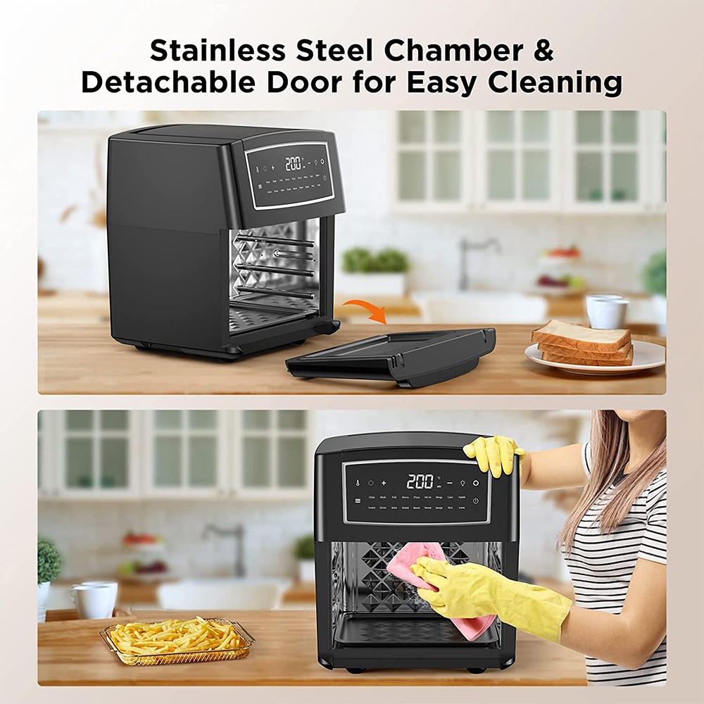 Calmdo AF120CDEU 1500W 12L Air Fryer Toaster Oven