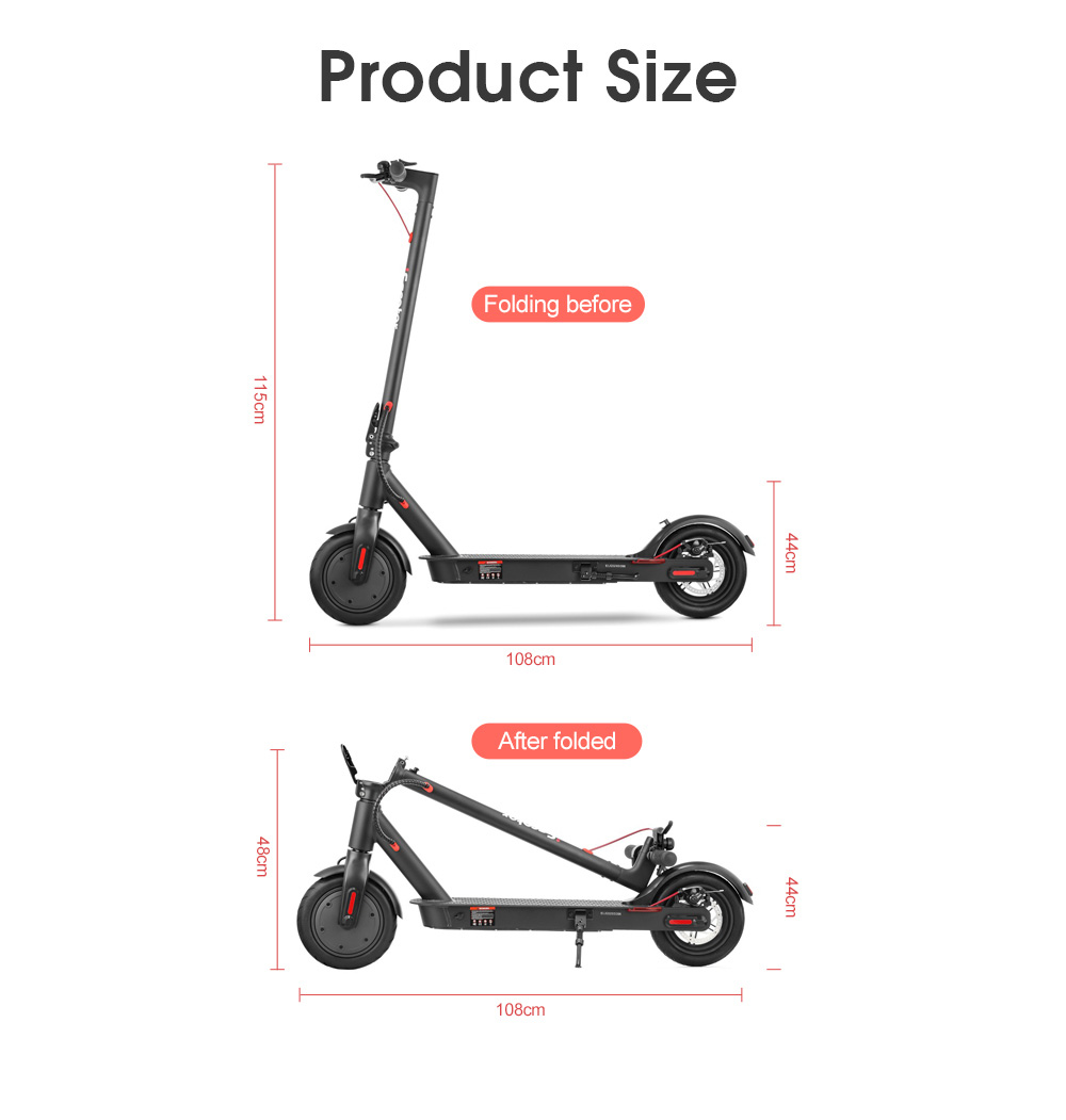 iScooter E9 Electric Scooter 7.5Ah Battery 350W Motor