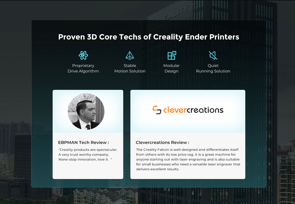 Creality CV-30 10W Portable Laser Engraving Machine Engraving Area 400x400mm