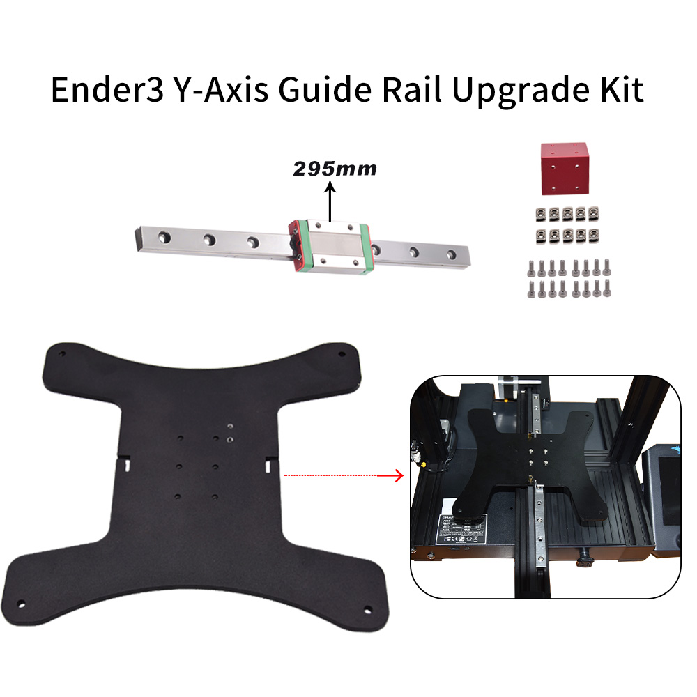 3D Printer Parts BLV MGN12H Linear Rail Y-axis Upgrade Kit