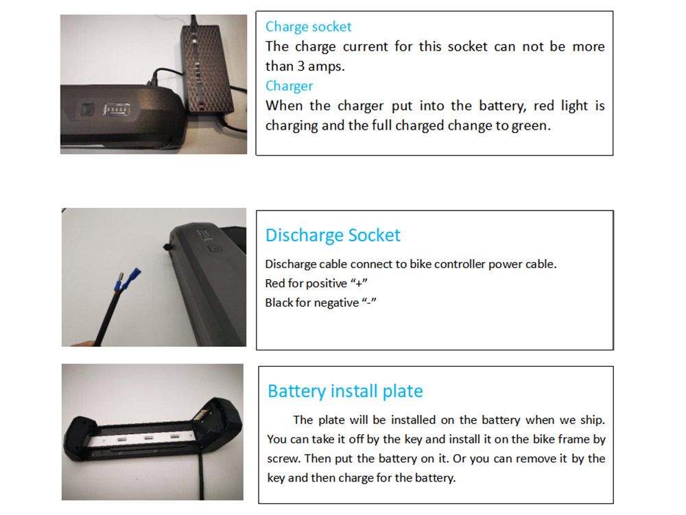 HANIWINNER HA238 Electric Bike Battery 36V 10Ah 360Wh Hailong 2 Rechargeable Lithium Ion E-bikes Battery 16 HANIWINNER HA238 Electric Bike Battery 36V 10Ah 360Wh Hailong 2 Rechargeable Lithium ion E-bikes Battery