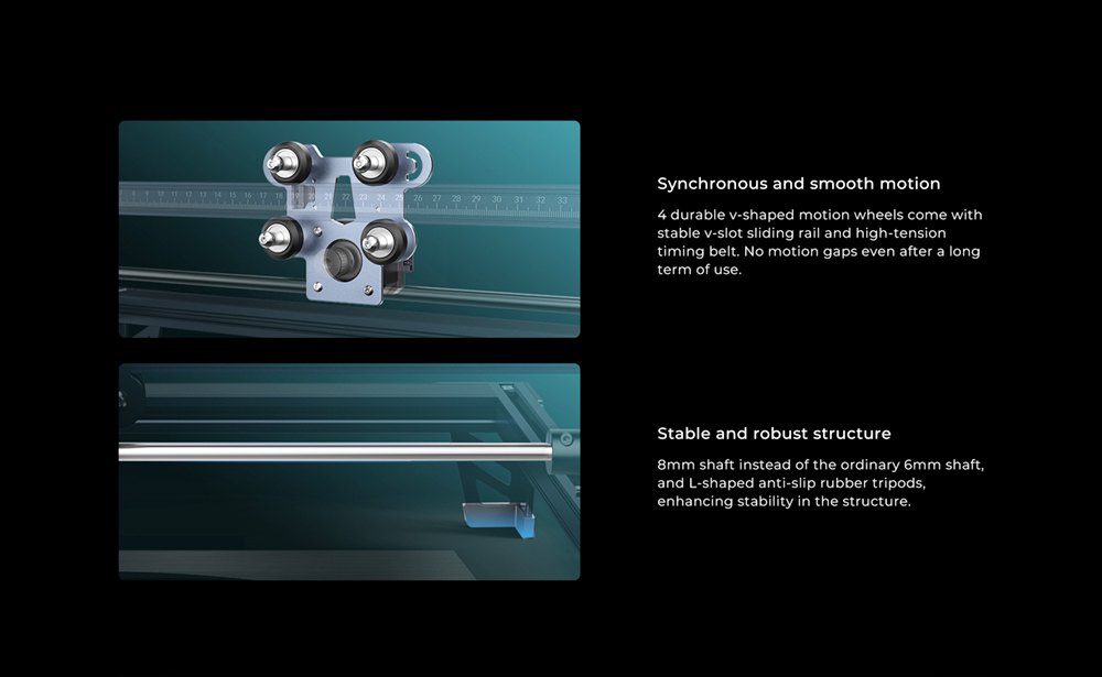 Creality CV-30 10W Portable Laser Engraving Machine Engraving Area 400x400mm