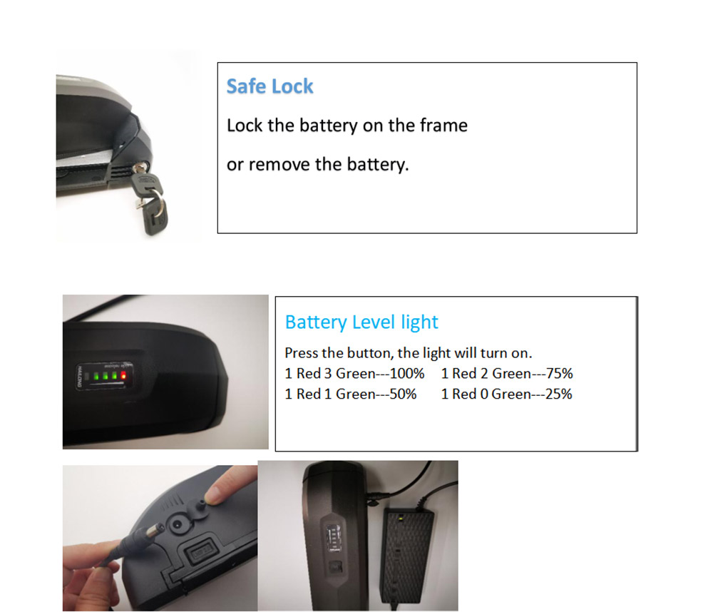 HANIWINNER HA238 Electric Bike Battery 36V 10Ah 360Wh Hailong 2 Rechargeable Lithium Ion E-bikes Battery 15 HANIWINNER HA238 Electric Bike Battery 36V 10Ah 360Wh Hailong 2 Rechargeable Lithium ion E-bikes Battery