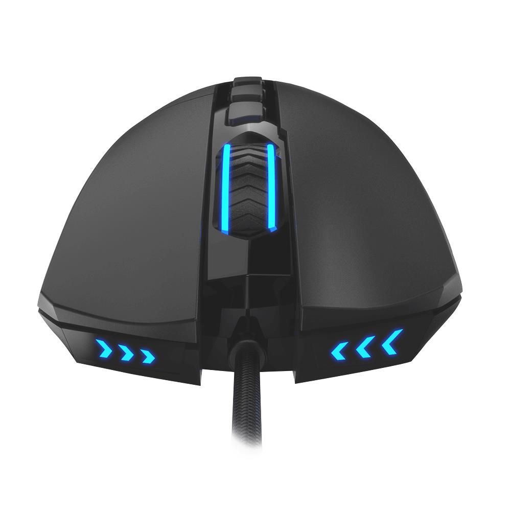 Redragon M721 PRO Lonewolf 2 Wired Gaming Mouse, 16000DPI, 8 Buttons Programmable - Black