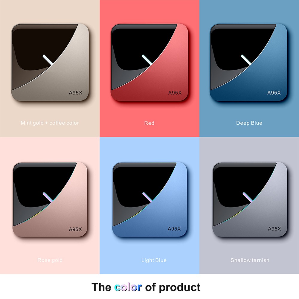 A95X F3 Air II TV BOX Android 11 Amlogic S905W2 Quad Core ARM Cortex A53 2G RAM 16GB ROM 2.4G+5G WiFi 4K AV1 RGB Light 26 A95X F3 Air II TV BOX Android 11 Amlogic S905W2 Quad Core ARM Cortex A53 2G RAM 16GB ROM 2.4G+5G WiFi 4K AV1 RGB Light