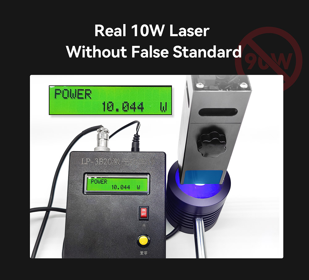 New ATOMSTACK A10 Pro 10W Laser Engraver Cutter, 50W Electric Power