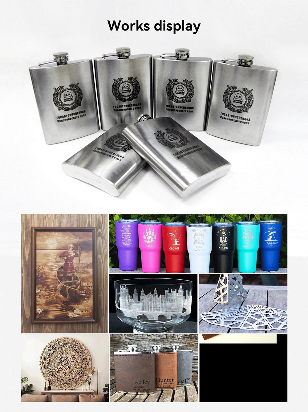 ATOMSTACK S20 Pro 20W Laser Engraver Cutter with Air Assist Kits, Focus-Free, Quad-core Diode Laser, 0.08 x 0.1mm Compressed Spot, Offline Engraving, 400x400mm