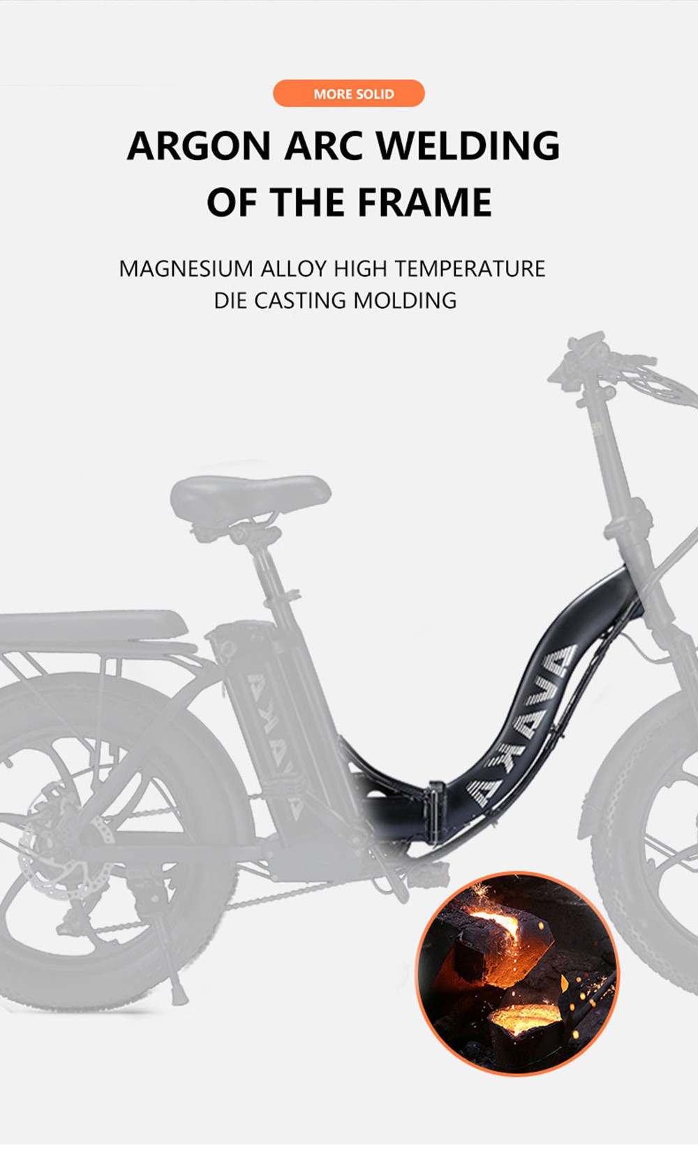 Buy ✔️ AVAKA BZ20 PLUS Electric Bike Foldable 20*3.0 Inch Fat Tires 500W Brushless Motor 25Km/h Max Speed 48V 15Ah Battery 100Km Range 120KG Max Load Dual Disc Brake Shimano 7-Speed Gear IP54 Waterproof LCD Display- IT Wheel Black 👏 16 AVAKA BZ20 PLUS Electric Bike Foldable 500W Brushless Motor 15Ah Battery 100km Range 25km/h Max Speed - One Wheel Black