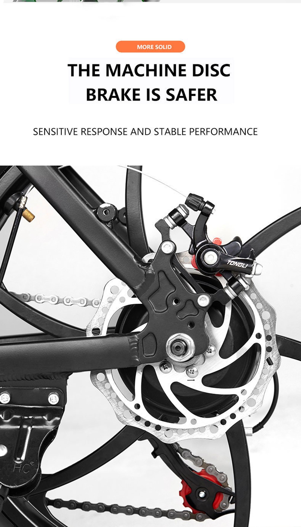 AVAKA BZ20 PLUS Electric Bike Foldable 500W Brushless Motor 15Ah Battery 100km Range 25km/h Max Speed-Spoked Wheel White