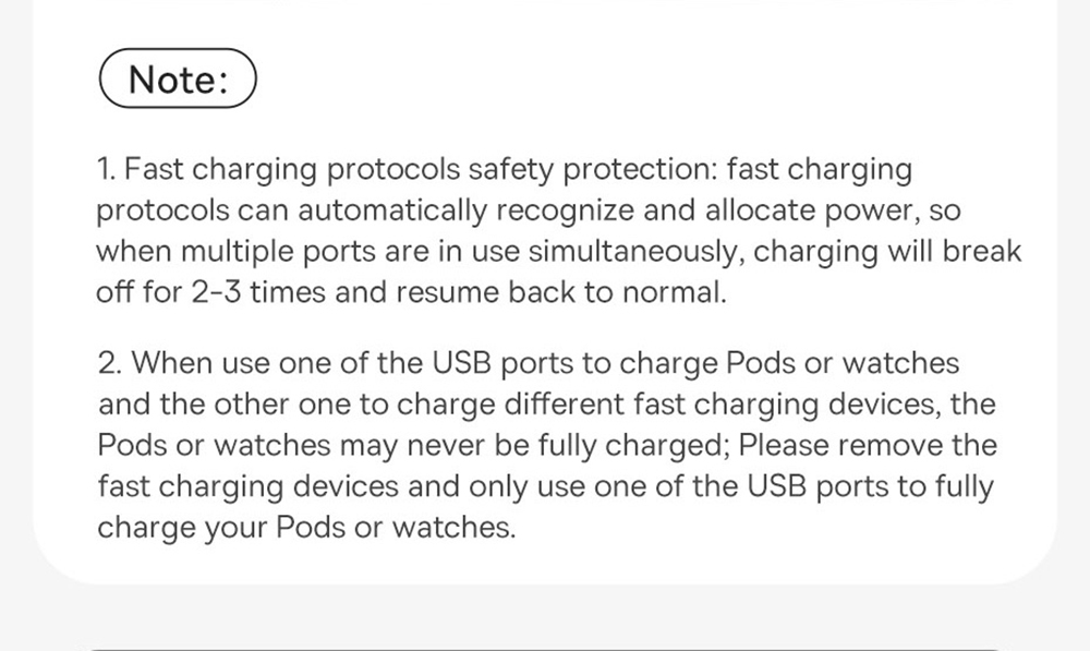 Baseus GaN 100W 5-Port Desktop Power Strip Charger, 2AC+2U+2C Quick Charge PD USB Type-C Fast Charging - EU Plug