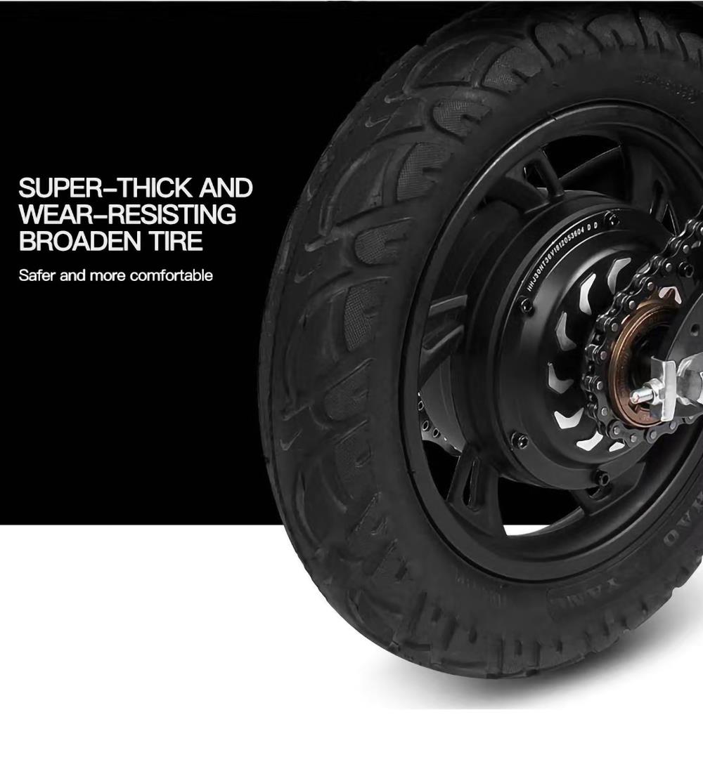 COASTA T18 Electric Bike 7.8Ah Battery 350W Motor 12'' Pneumatic Tire 25km/h Max Speed Black