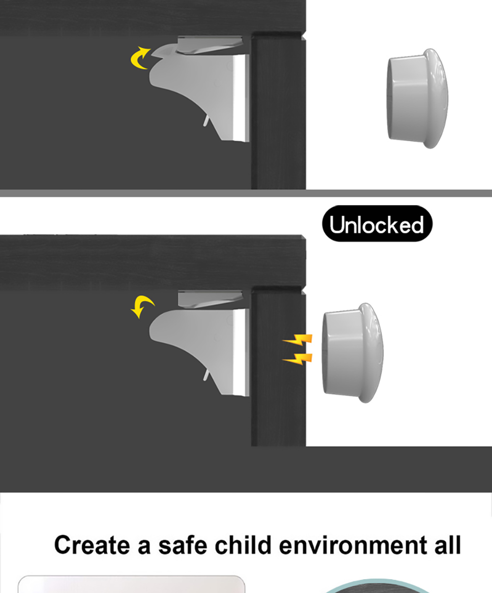 Child Invisible Safety Lock
