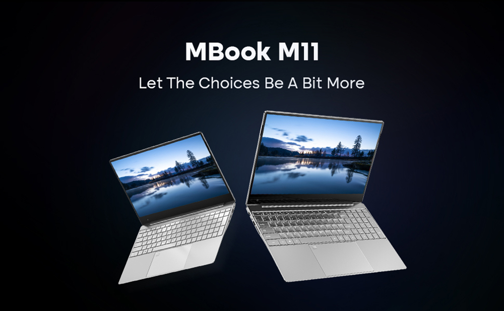 Daysky M11 15.6 inch Laptop Intel Celeron N5095 12GB LPDDR4 512G SSD 1080P FHD Windows 10 Pro - Silver