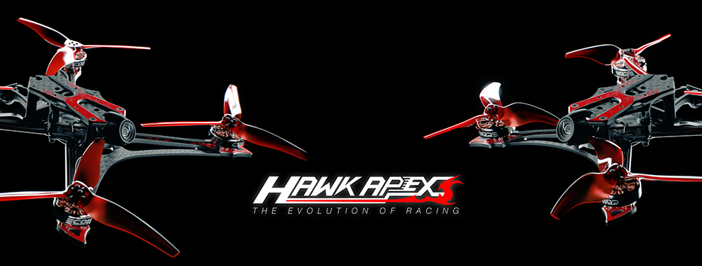 Emax Hawk Apex 5'' 210mm 4S FPV Racing RC Drone PNP with Runcam Nano HD Zero - Without Receiver