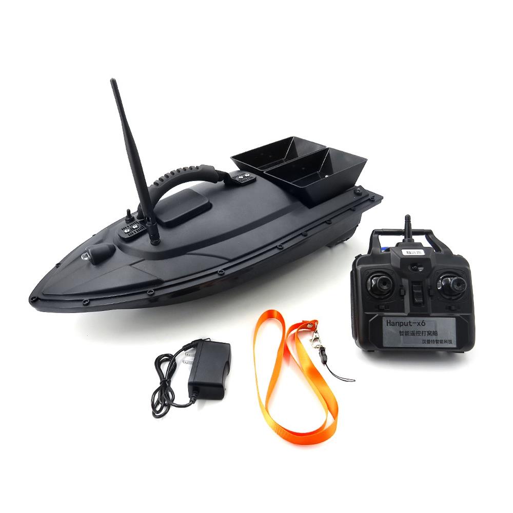 Flytec 2011-5 Generation Intelligent Fishing Bait RC Boat with Double Motors 500M RC Distance Two Batteries