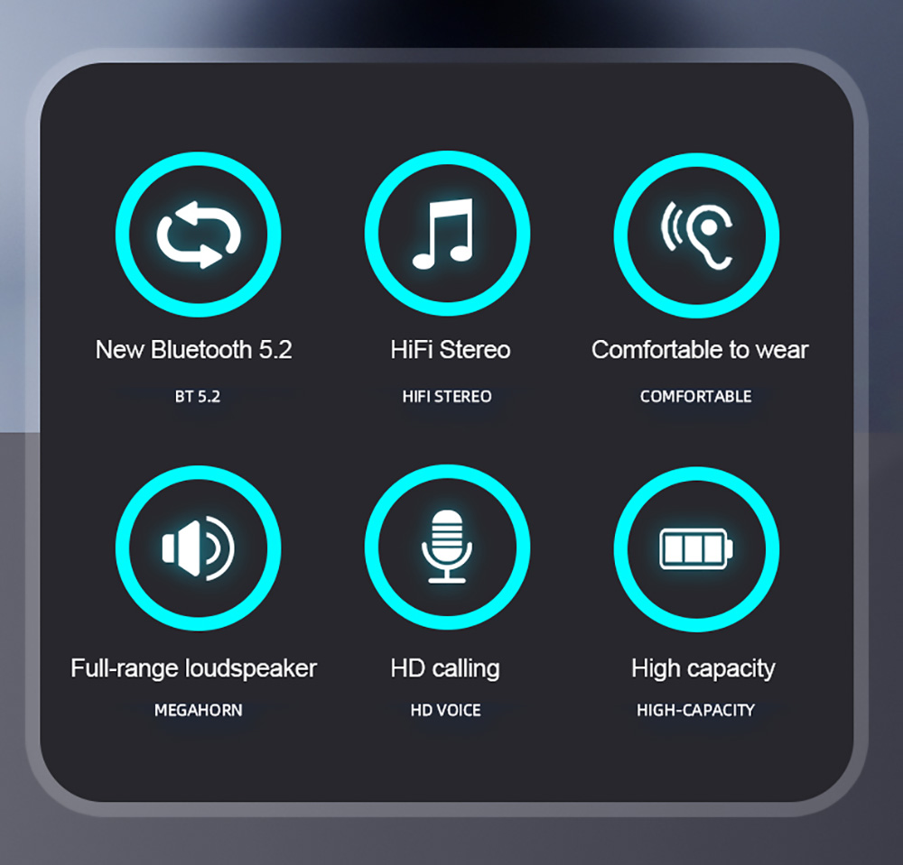 Lenovo Thinkplus T40 TWS Earphone BT5.2 Stereo Noise Cancelling Low Latency with Microphone Gaming Sports Earbuds Black