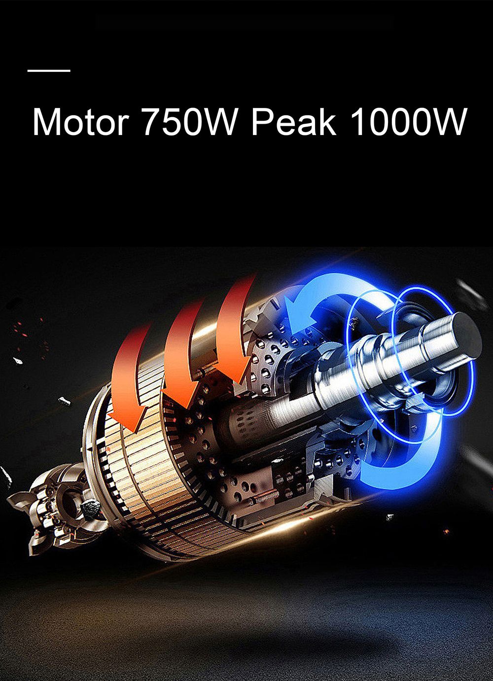 OUXI V8 Electric Bike 15Ah Battery 750W Motor 20 Inch 48Km/h Max Speed Retro Ebike Max Load 150kg