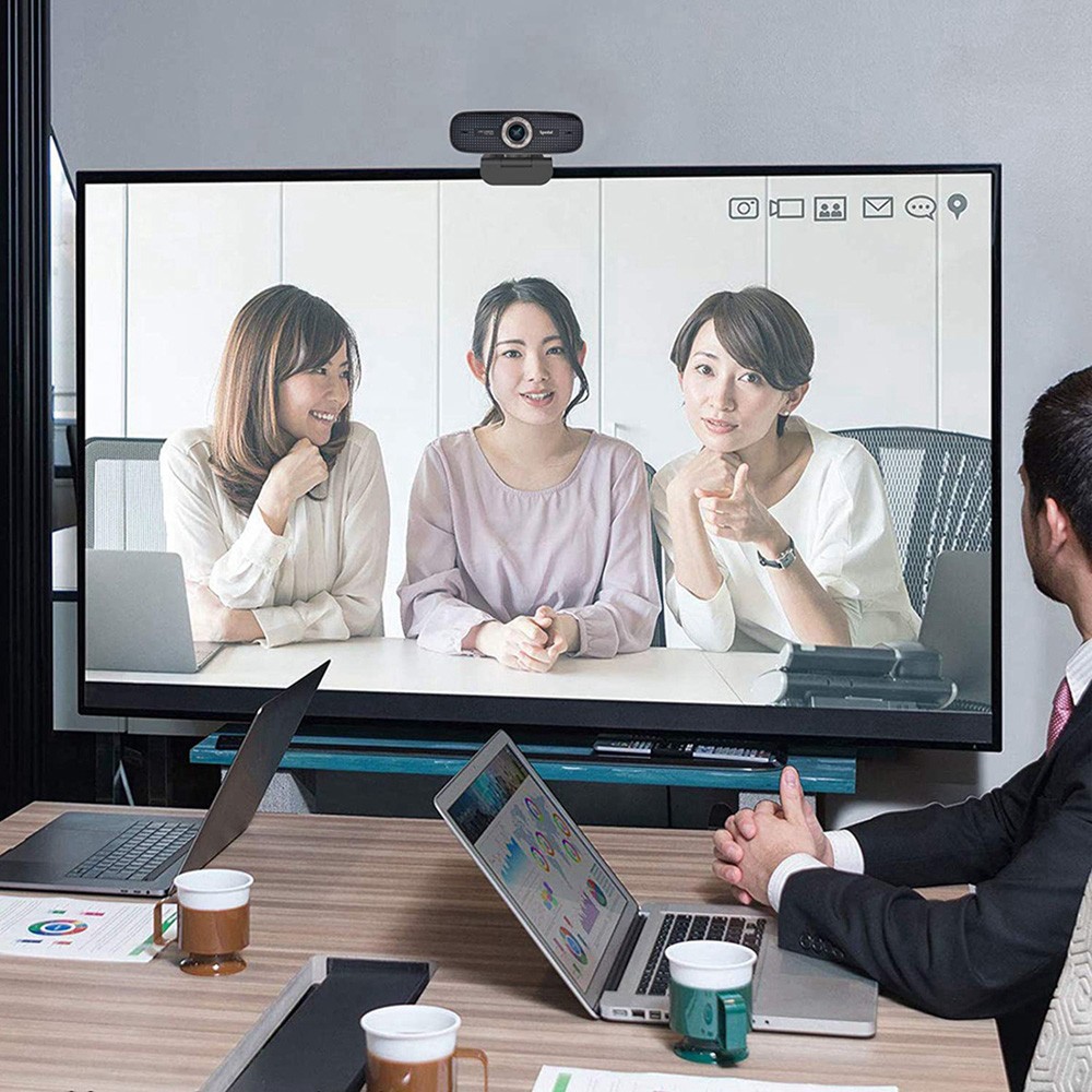 Spedal MF922 Webcam for Streaming HD 1080P PC Camera with Microphones Compatible with Xbox One MacBook Windows and OBS