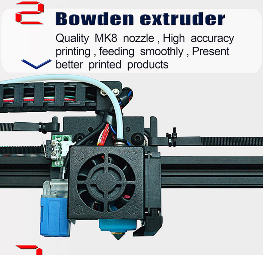 TRONXY X5SA 3D Printer 24V Rapid Assembly DIY Kit Auto Leveling Filament Sensor Resume Print