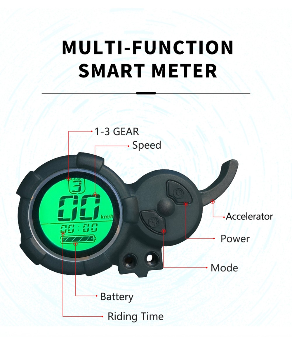 Vicesat VS04 Electric Scooter 2*1000W Motor 52V 24Ah Battery 65km/h Max Speed 60km Range without Seat