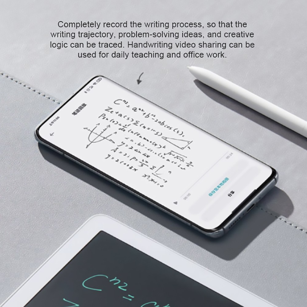 Xiaomi Mijia LCD Blackboard Storage Edition Electronic Writing Board 13.5'' 121MB Type-C Wireless Transmission with Pen