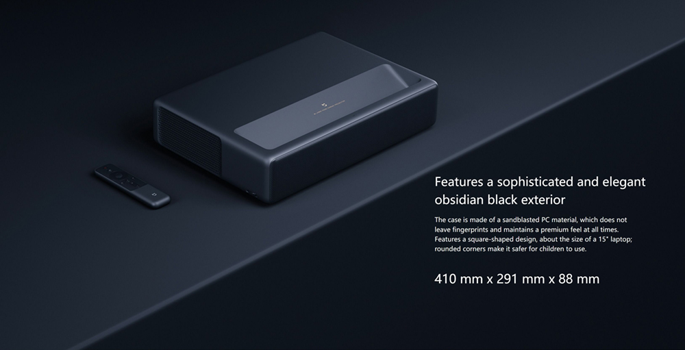 Xiaomi Mi 4K UHD Projector, Android TV 9.0, Dolby DTS, ALPD 3.0, 1300LM, 150in Projection, 16GB Storage, 5G WiFi, Global Version