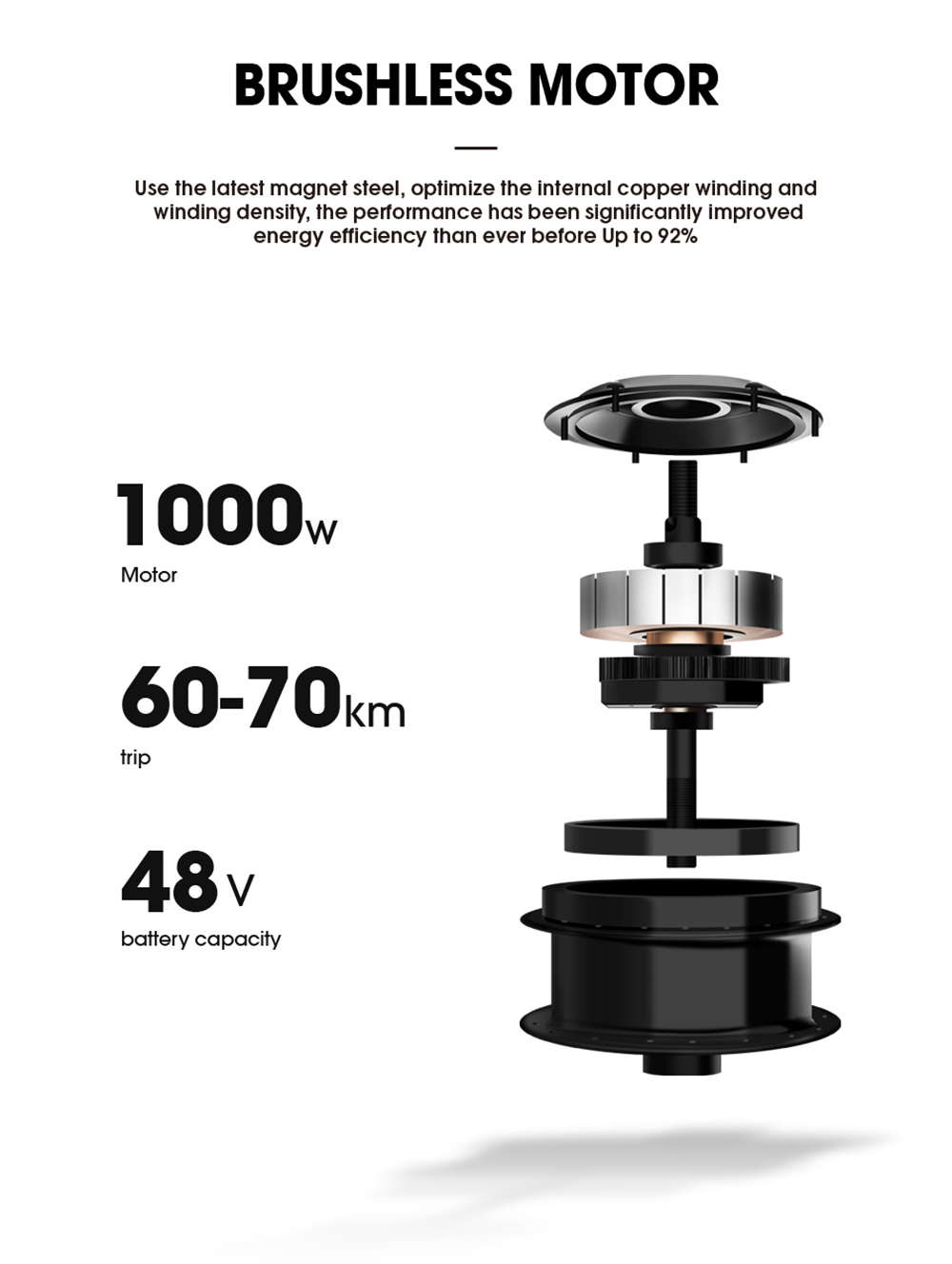 CYSUM M900 Fat Tire Electric Bike 48V 1000W Brushless Gear Motor 17Ah Removable Battery for 50-70 Range - Black-Green 21 CYSUM M900 Fat Tire Electric Bike 48V 1000W Brushless Gear Motor 17Ah Removable Battery for 50-70 Range - Black-Green