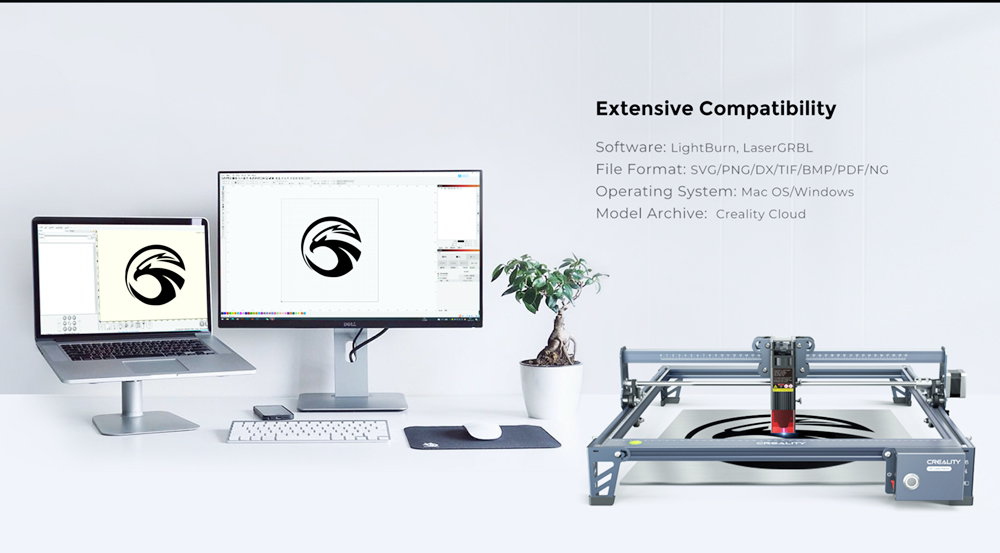 Creality CRLaser Falcon 10W Portable Laser Engraving Machine