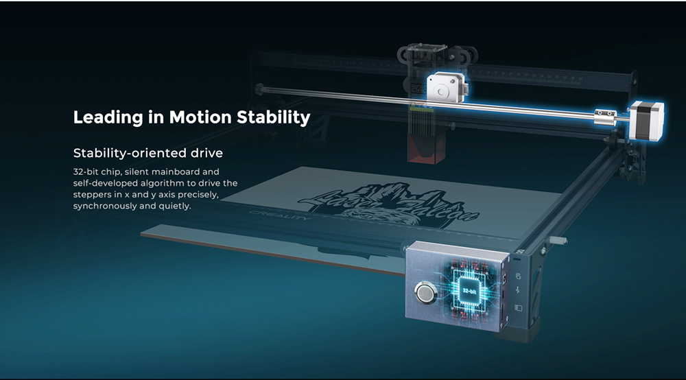 Creality CRLaser Falcon 10W Portable Laser Engraving Machine