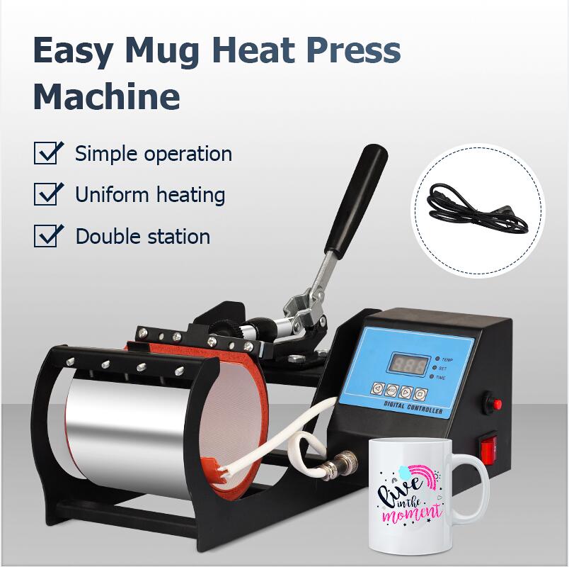 SHUOHAO 11oz Easy Mug Heat Press Machine, Cup Sublimation Heat Transfer Machine 5 SHUOHAO 11oz Easy Mug Heat Press Machine, Cup Sublimation Heat Transfer Machine