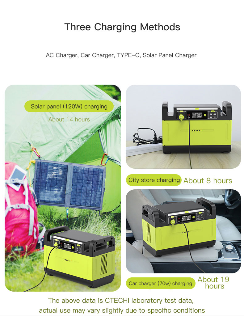 CTECHi GT1500 1500W Portable Power Station, 1210Wh LiFePO4 Battery, Pure Sine Wave Solar Generator, 60W PD Fast Charging 26 CTECHi GT1500 1500W Portable Power Station, 1210Wh LiFePO4 Battery, Pure Sine Wave Solar Generator, 60W PD Fast Charging