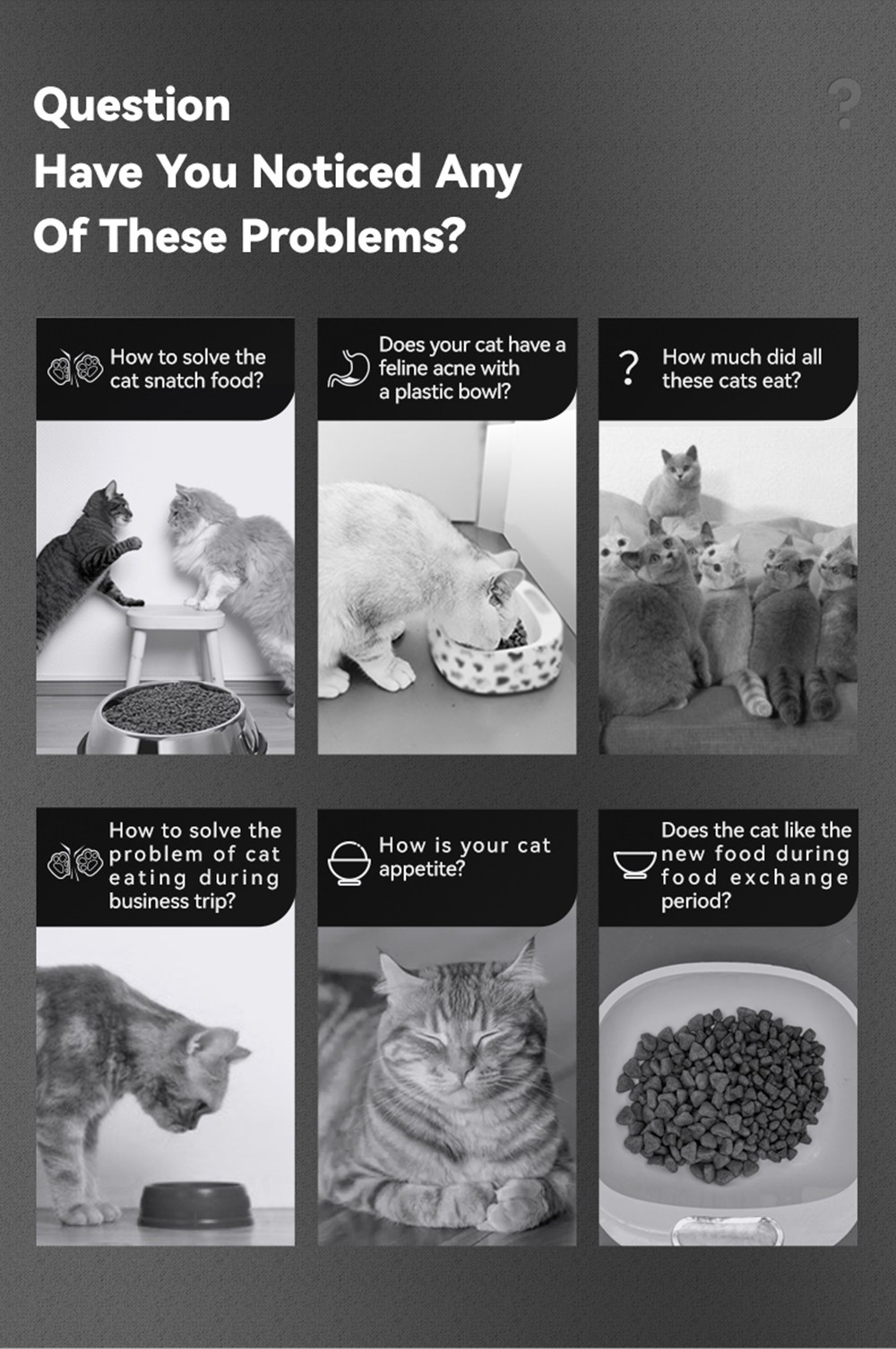 CATLINK CL-F-01 Cat Food Feeder, 3.5L Pet Smart Food Dispenser, Data Tracking, Dual Power Support, App Remote Control