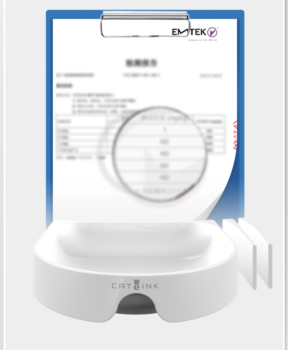 CATLINK CL-F-01 Cat Food Feeder, 3.5L Pet Smart Food Dispenser, Data Tracking, Dual Power Support, App Remote Control